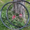 CX 24 mm wide (ISO 622 mm) wheelset (QR 9 and 10 mm)