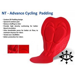 Vitamin D bibshorts med kort 15 cm inseam